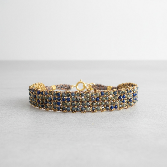 Jaipur Lapis Lazuli Bracelet
