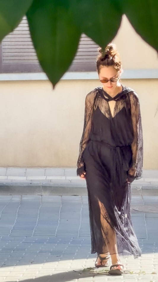 Lace Dress 15095 Black