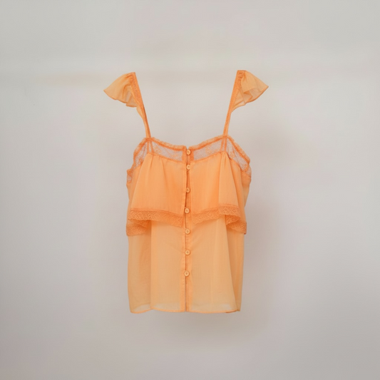 Voile Top 14908 Tangerine