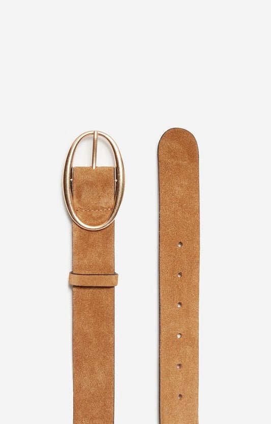 Honey Suede Belt 35Mm