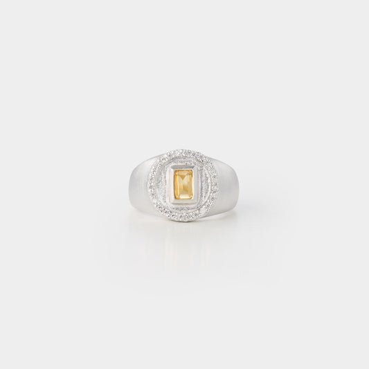 Didi Pinky Ring Citrine